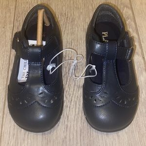 🆕 Toddler Navy black girls shoes size 7. New with tags